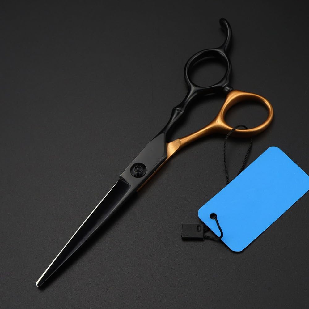 Forbici per Tagliare i Capelli, Forbici Professionali in Acciaio da 6 Pollici, Forbici per Capelli, Forbici per sfoltire i Capelli, Forbici da Barbiere, Forbici da parruc,Forbici da Taglio Q