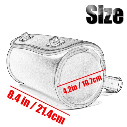 Bolsa universal para manillar de motocicleta grande miniatura 3