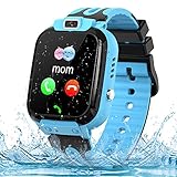 bhdlovely Reloj Inteligente Niño,Smartwatch Niños Niña con Impermeable Tracker SOS Chat de Voz,Regalo Niño Niña de 3-12 Años
