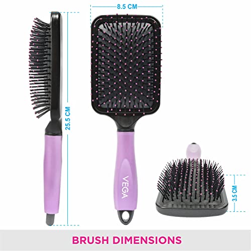 Vega Paddle Brush (Color May Vary), black - Image 3