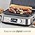 Cuisinart GR-5BP1 Electric Griddler FIVE, Enjoy 5-in-1 Functions, LCD Display, Wide Temperature Range and Sear Function, Stainless Steel