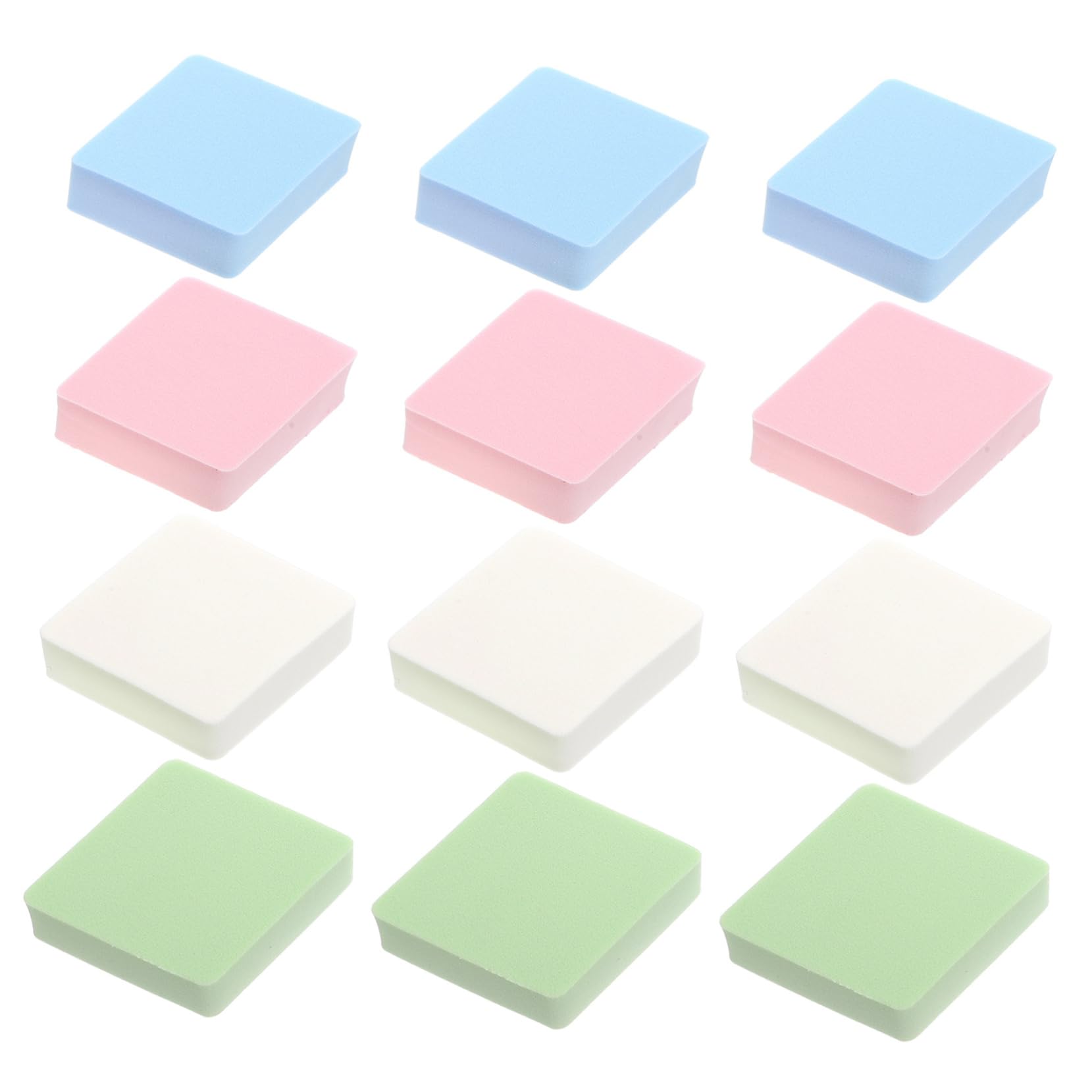 CALLARON 12pcs Makeup for Powder Exfoliate Cleanse Skin Face Powder Compact for Skin Types