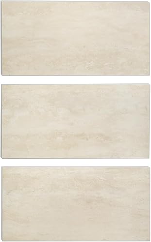 Miniatura 8 de Lucida Surfaces Azulejos de vinilo de lujo  Azulejos de aspecto de piedra  Pisos entrelazados  Apto para bricolaje  MaxCore Terra  6 x 12 pulgadas