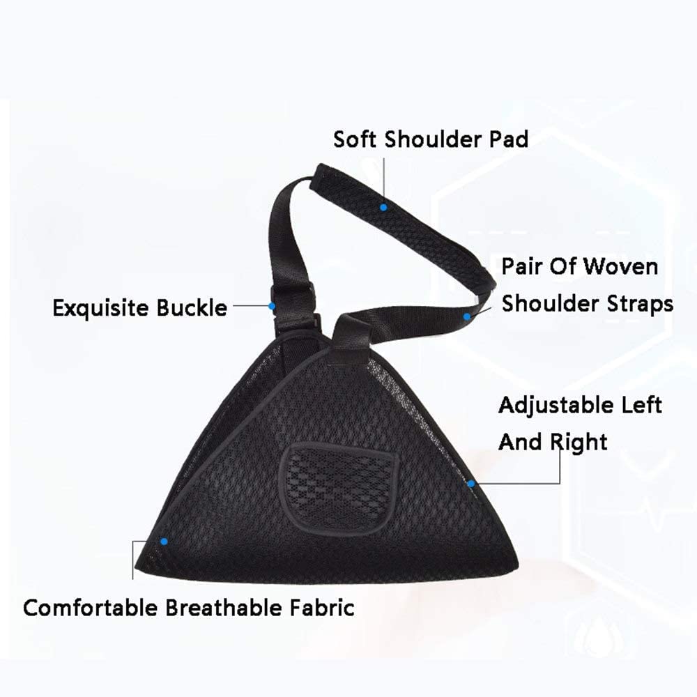 Cabestrillo para Brazo, Ajustable, Ligero, Cómodo, Inmovilizador De Hombro, Cabestrillo para Brazo, Soporte De Hombro Transpirable para Brazo/Mano/Codo Lesionado