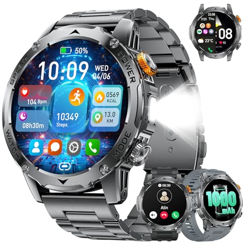 LIGE Reloj Inteligente Hombre con 1000mAh Batería, 1.75