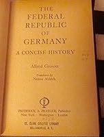 The Federal Republic of Germany - A Concise History B000L3Q3R0 Book Cover