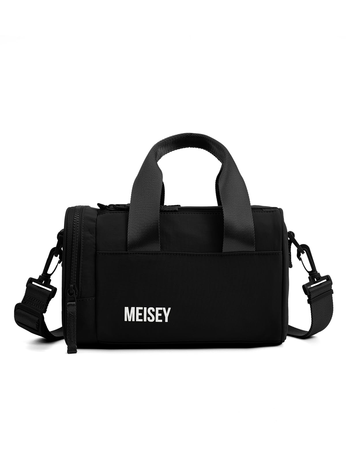 Small Gym Bag Bag With Wet Compartment And Coin Purse Duffel Bags Dance Yoga Workout Bag,Mini Gym Bag For Women (Small Gym Bag - Black)