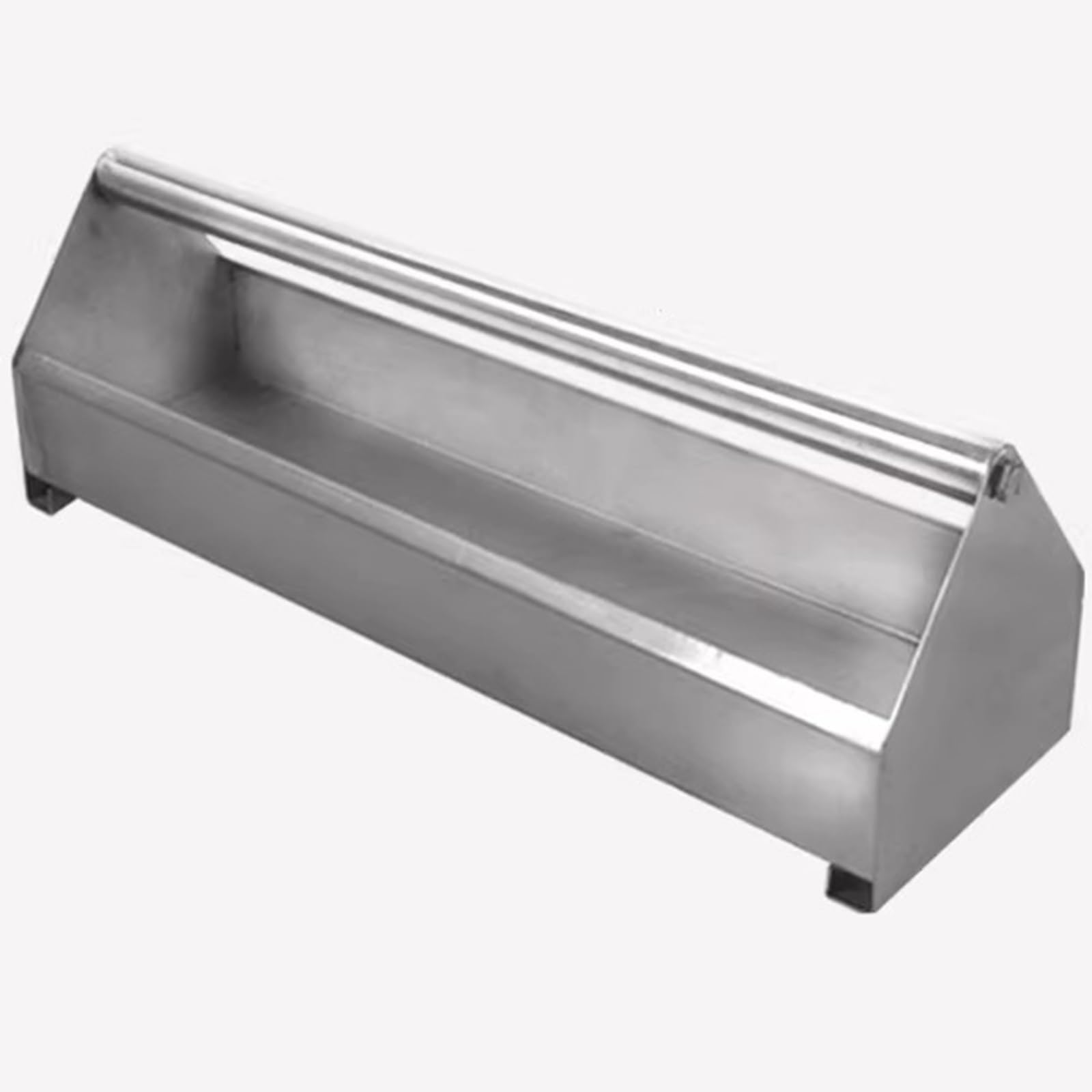 Comedero para palomas con barra transversal giratoria, comedero de doble cara para pollos, patos y pájaros, longitud ajustable de 20 a 140 cm