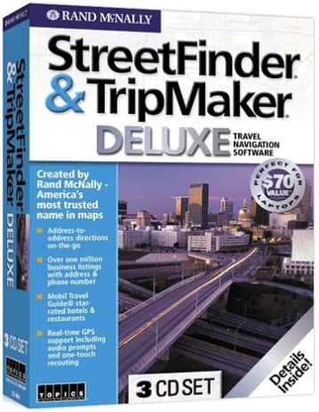 Rand Mcnally Route Planner Amazon.com: Rand Mcnally Streetfinder And Tripmaker Deluxe : Electronics