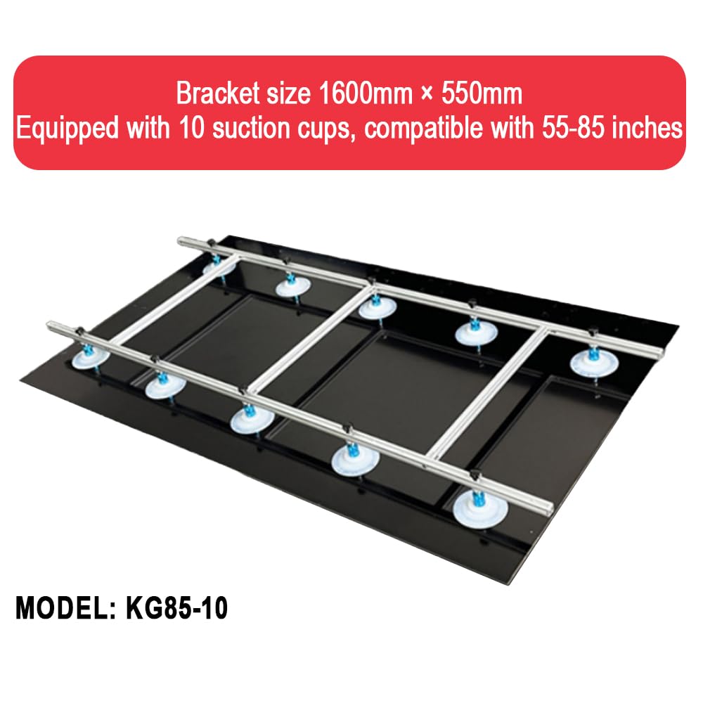 Herramienta de extracción de ventosa LCD con 10 ventosas de 1600 x 550 mm para una instalación y extracción de pantalla segura y fácil, ideal para televisores y monitores