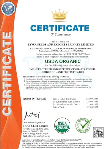 Image of Eywa Seeds & Exports Pvt Ltd Organic Sona Moti Ancient Wheat Flour (15 Kg) For Eating And Cooking | Desi Sona Moti Gehu Atta | Produce Of India From Organic Farms By Eywa