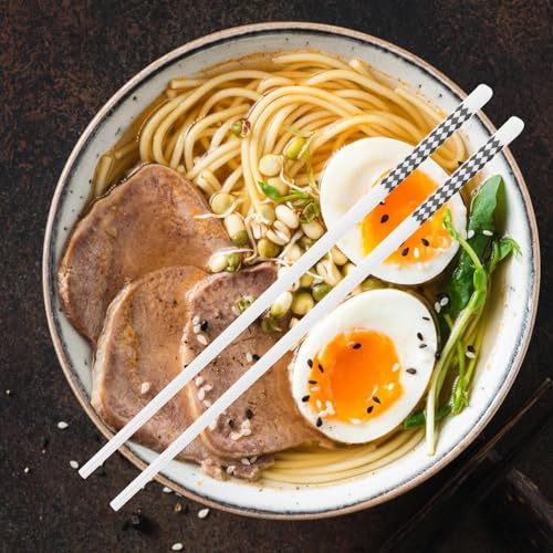 Palillos de cerámica higiénicos y duraderos para comida delicada 7