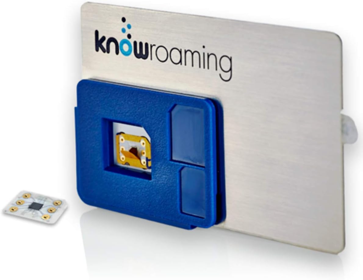 Global SIM Sticker - Automatically Connect to Local Networks in 200+ Countries. Voice, Text and 4G LTE 3G Data Without The Roaming Fees - for iPhone, Android and Windows Mobile Phones