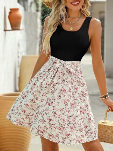Robe d'été à fleurs fluide pour vos vacances à la plage