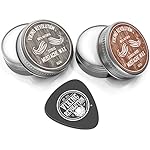 Viking Revolution Mustache Wax 2 Pack - Beard & Moustache Wax for Men - Strong Hold Helps Train Tame & Style (Citrus & Sandalwood, 2 pack) - Image 2