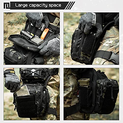 Drop Leg Bag for Men Women Military Tactical Thigh Pack Pouch Multifunctional Tactical Package Outdoor Hiking Thigh Bag - Image 6