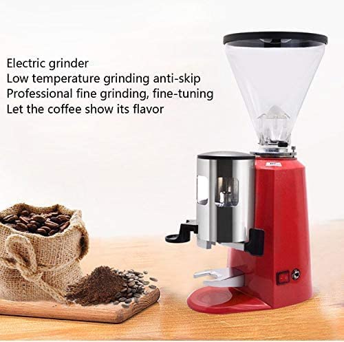 SXLCKJ Elektrische Kaffeemühle, professioneller Hochleistungs-Edelstahl, ultrafeiner Mahlgrad mit einstellbarem Cu… – Bild 4