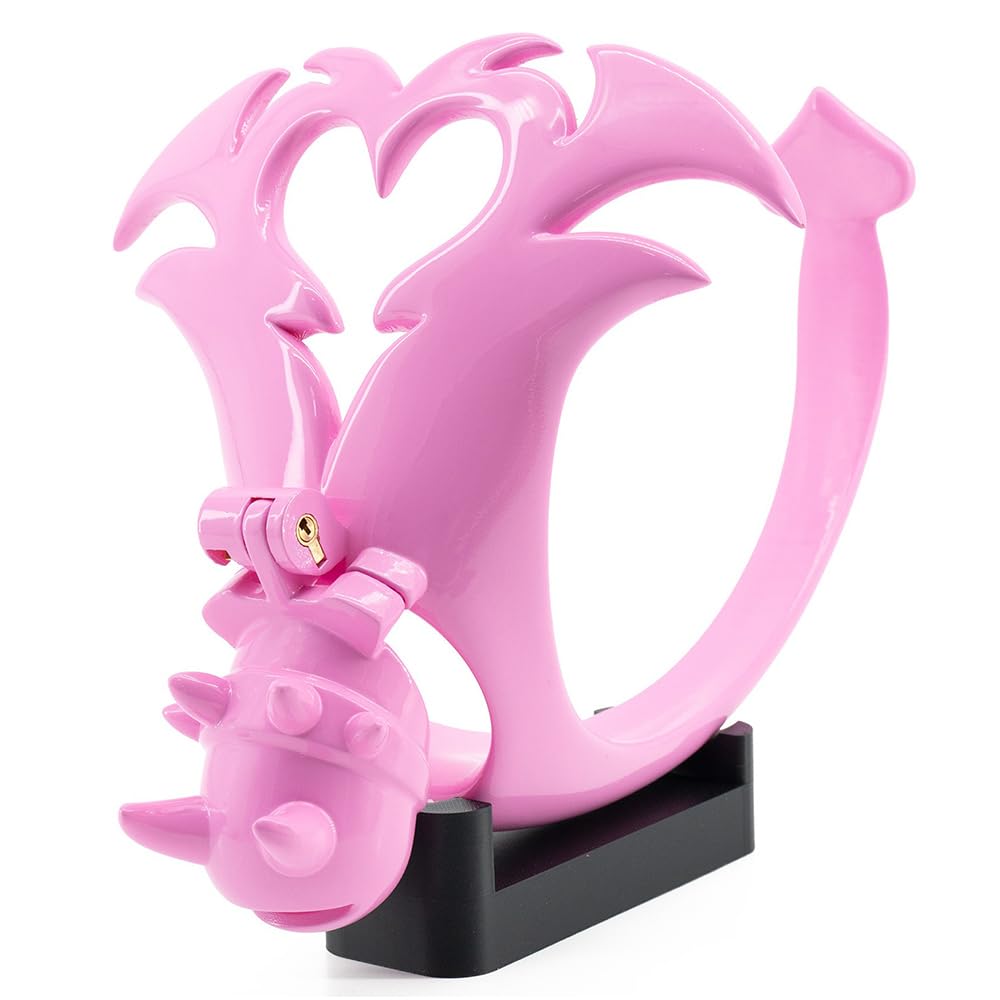 Peniskäfig mit Chastity Panties Panel Keuschheitskäfig mit Anti-Shedding Floralem Höschen Sissy Cock Cage Teufels Chastity Cage Keuschheitskäfig Herren Penis Bondage Sexspielzeug für Männer