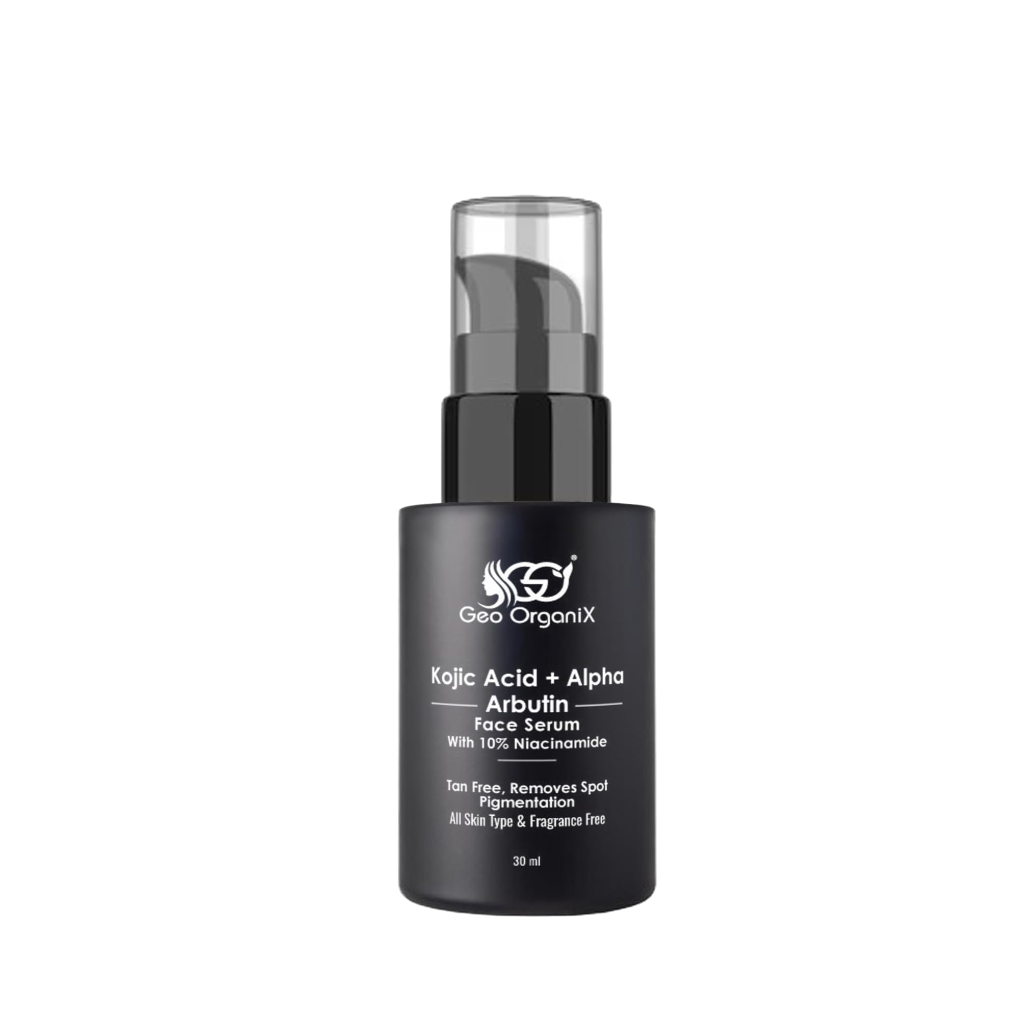 Geo Organix Dark Spot Removal Serum | Skin Brightening Kojic Acid And Alpha Arbutin Face Serum With 10% Neacinamide | Tan Free | Remove Spots Pigmentation | All Skin Type And Fragrance Free| 30ML-image-17