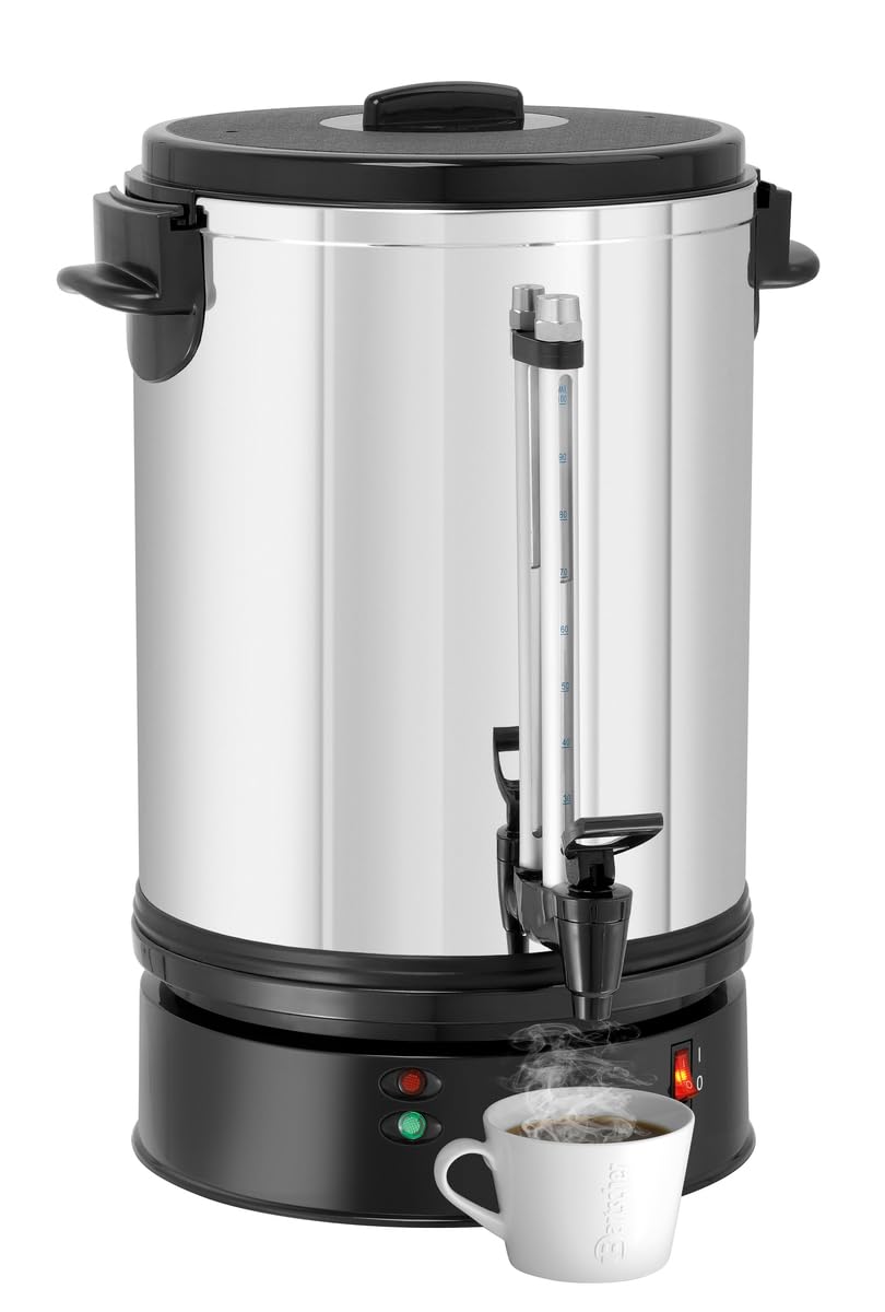Bartscher Regina Plus 90, percolateur professionnel, 14 litres, acier inoxydable