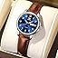 5006-Brown Band Blue Dial 5006-Brown Band Blue Dial
