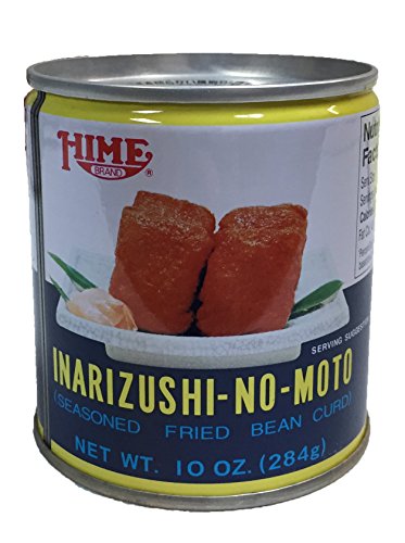 Hime Inarizushi-No-Moto Seasoned Fried Bean Curd Canned 10 oz (1 Can)