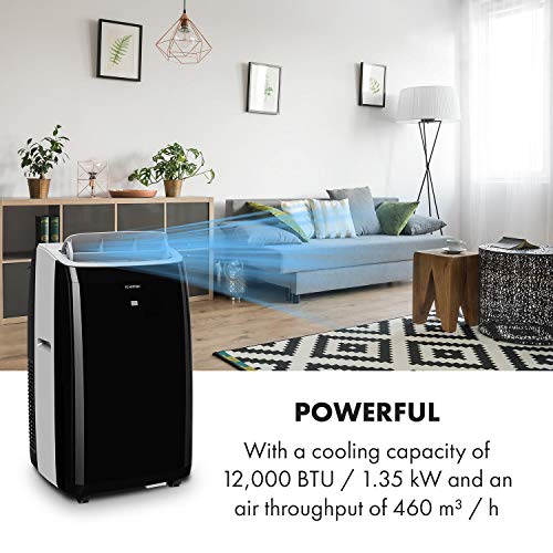 Klarstein Mobile Klimaanlage mit 12.000 BTU für Räume bis 59m²