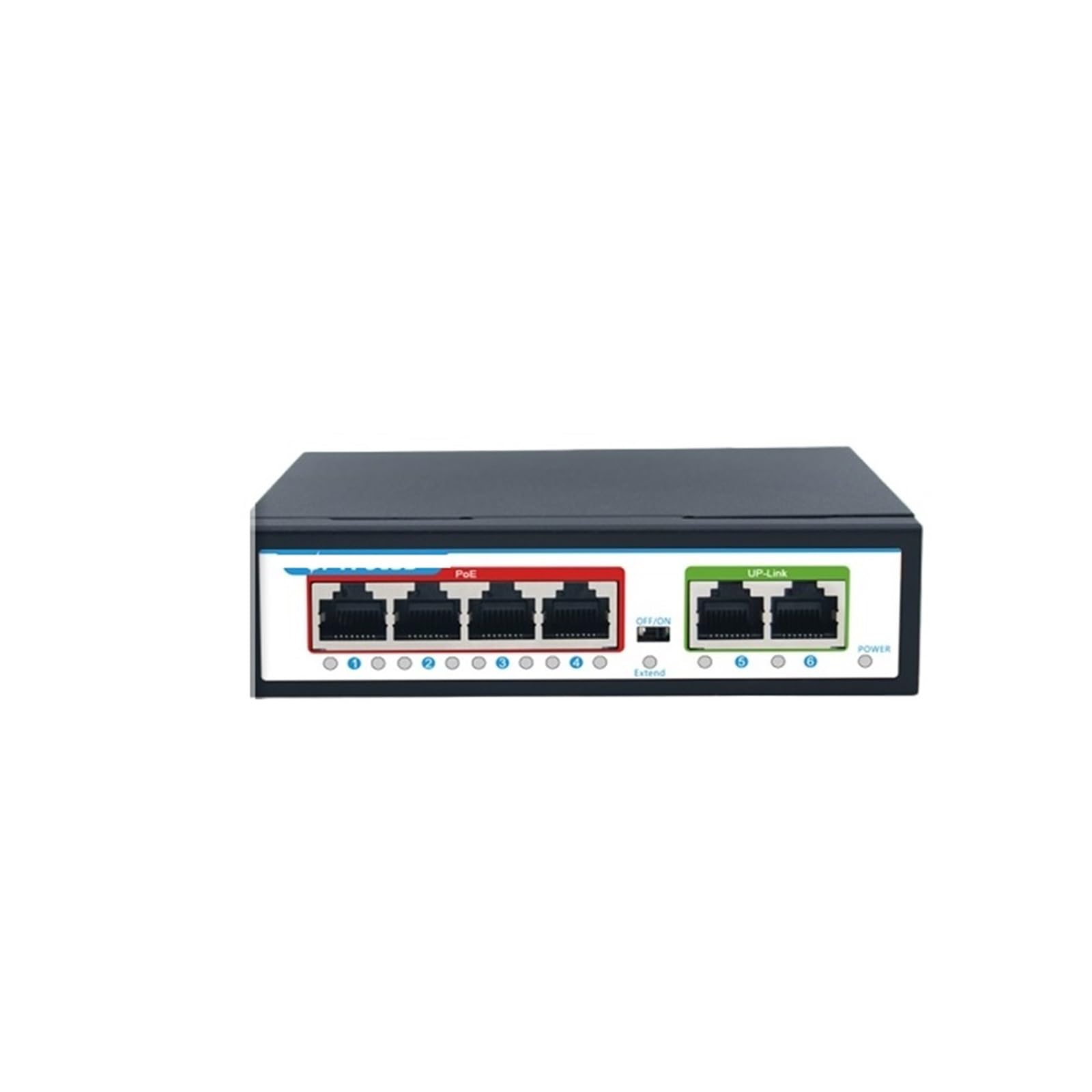 Commutateur Ethernet POE 48v commutateur de réseau intelligent Gigabit 1000mbps AI