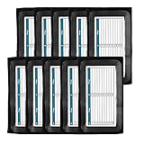 Youth Wrist Coach (10 Pack)- Triple Windows Playbook QB Wristband - Great for Football Plays, Baseba