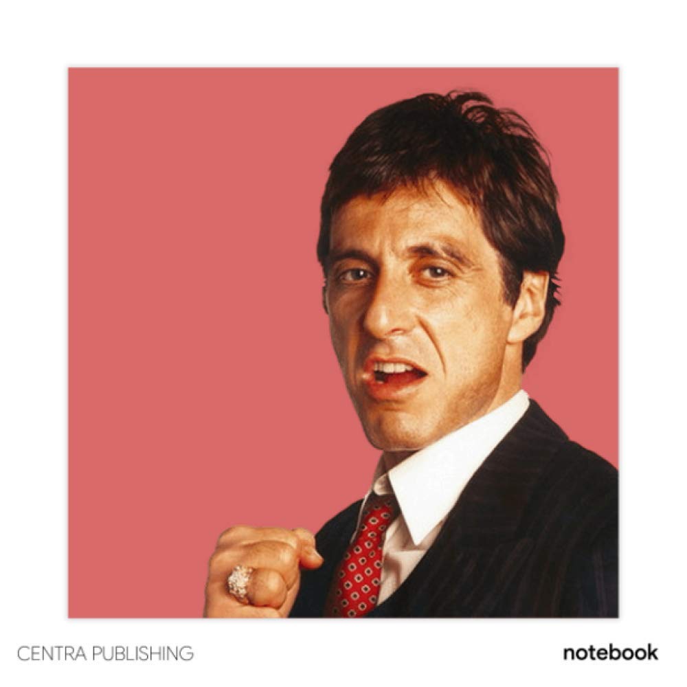 Tony Montana Scarface Notebook: Lined Notebook Journal