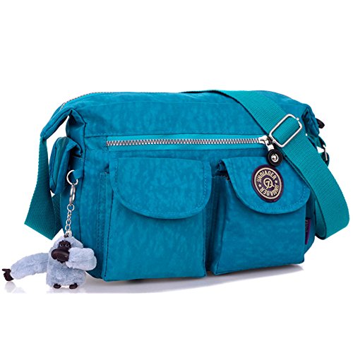 Sac en bandoulière coréen léger en tissu lavé pour soulager l'épaule