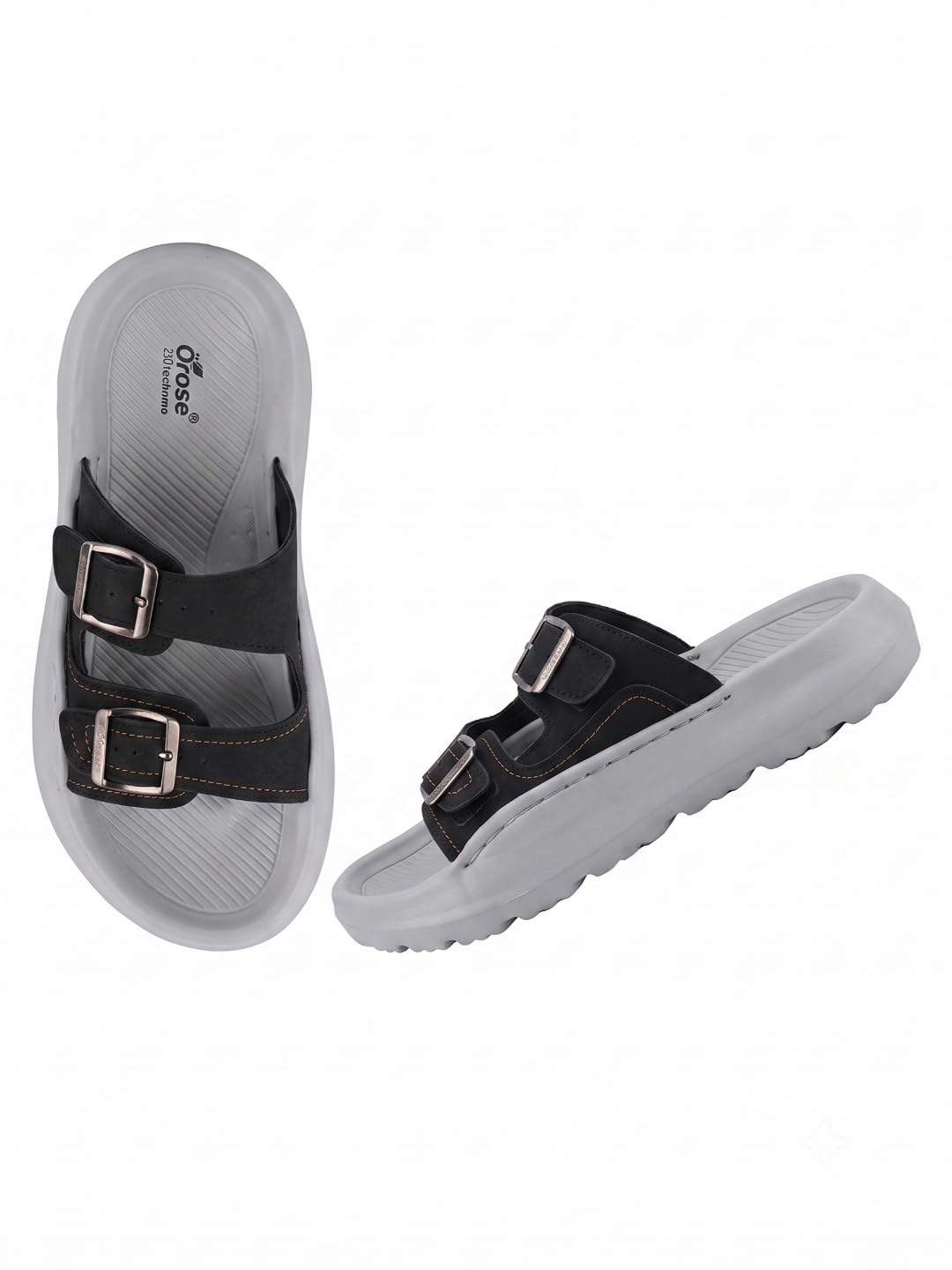orose Stylish Daily & Casual Wear Soft Cushioned Slide Flip Flop Slippers Sandals For Men & Boy-picture-18