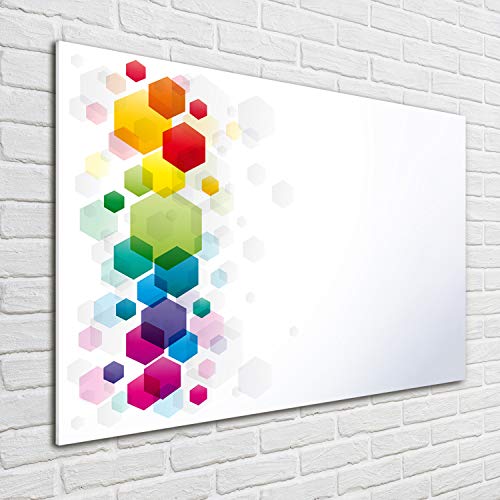 Image tableau photo décorative panoramique Tulup art moderne multicolore