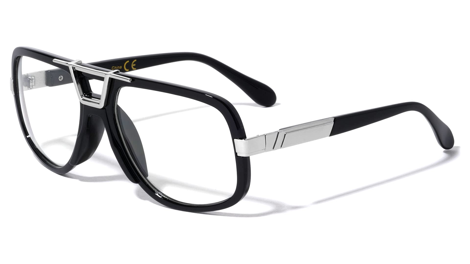 Dweebzilla Gazelle Deejay Square Retro Aviator Sunglasses