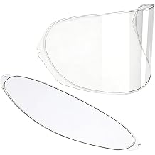 Shoei CWR-1 CW-1 CNS-1 Anti Fog Film, Pinlock DKS301 Compatible with Z7 GT-Air Neotec Helmet Visor, Face Shield Lens Insert Fog Prevention in Cold & Rainy Days for Clear Vision Safe Riding