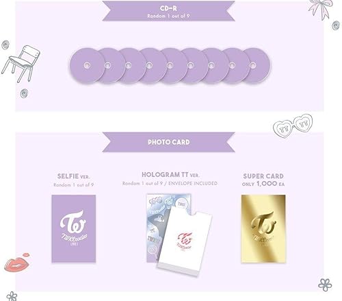 Miniatura 4 de TWICE - TWICECOASTER  LANE 1 Neon Magenta B ver. (3er mini álbum) CD+88p Photobook+2Photocards+Póster plegado+Juego de tarjetas de fotos extra de