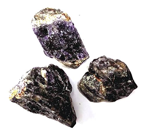Piedra natural de amatista cruda-B07DX7XP, S, Gema
