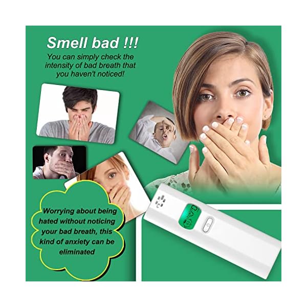 Bad Breath Tester Portable Bad Breath Analyzer Oral Breathe Smell