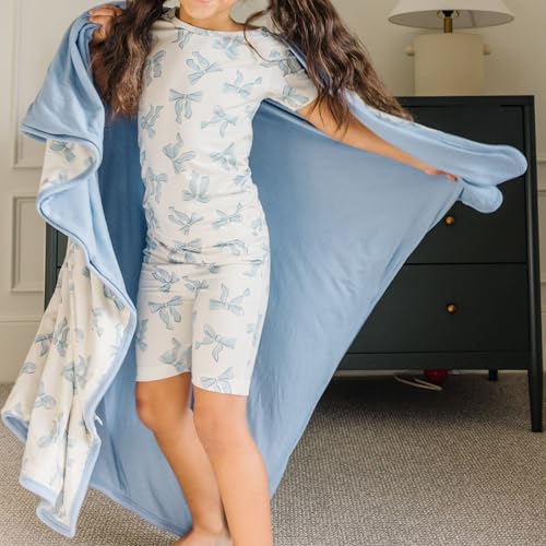 Image of Copper Pearl Jumbo 3-Layer Baby Blanket: Soft Baby Quilts for Boys and Girls | Breathable, Cozy, Toddler Blanket | Baby Quilt for Newborns | 46x46 Premium Polyester /Rayon | Daphne