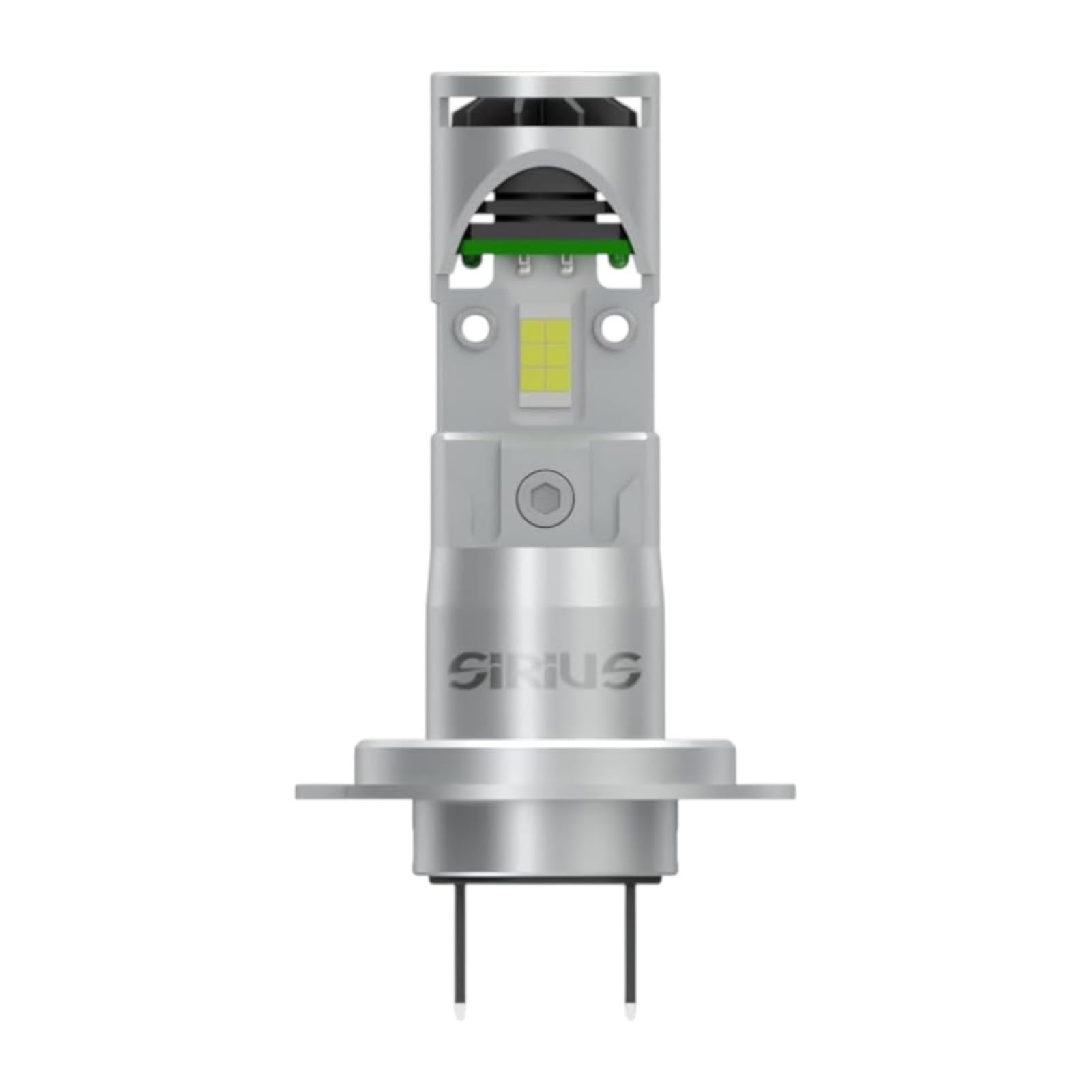 Sirius XL H718 AIR - Kit 2 Lampadine a LED H7 H18 12V 6500K Raffreddamento con Ventola Superiore – Retrofit LED Compatto Alta Potenza – Compatibili con Fari Originali