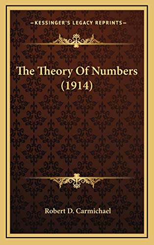 The Theory Of Numbers (1914)