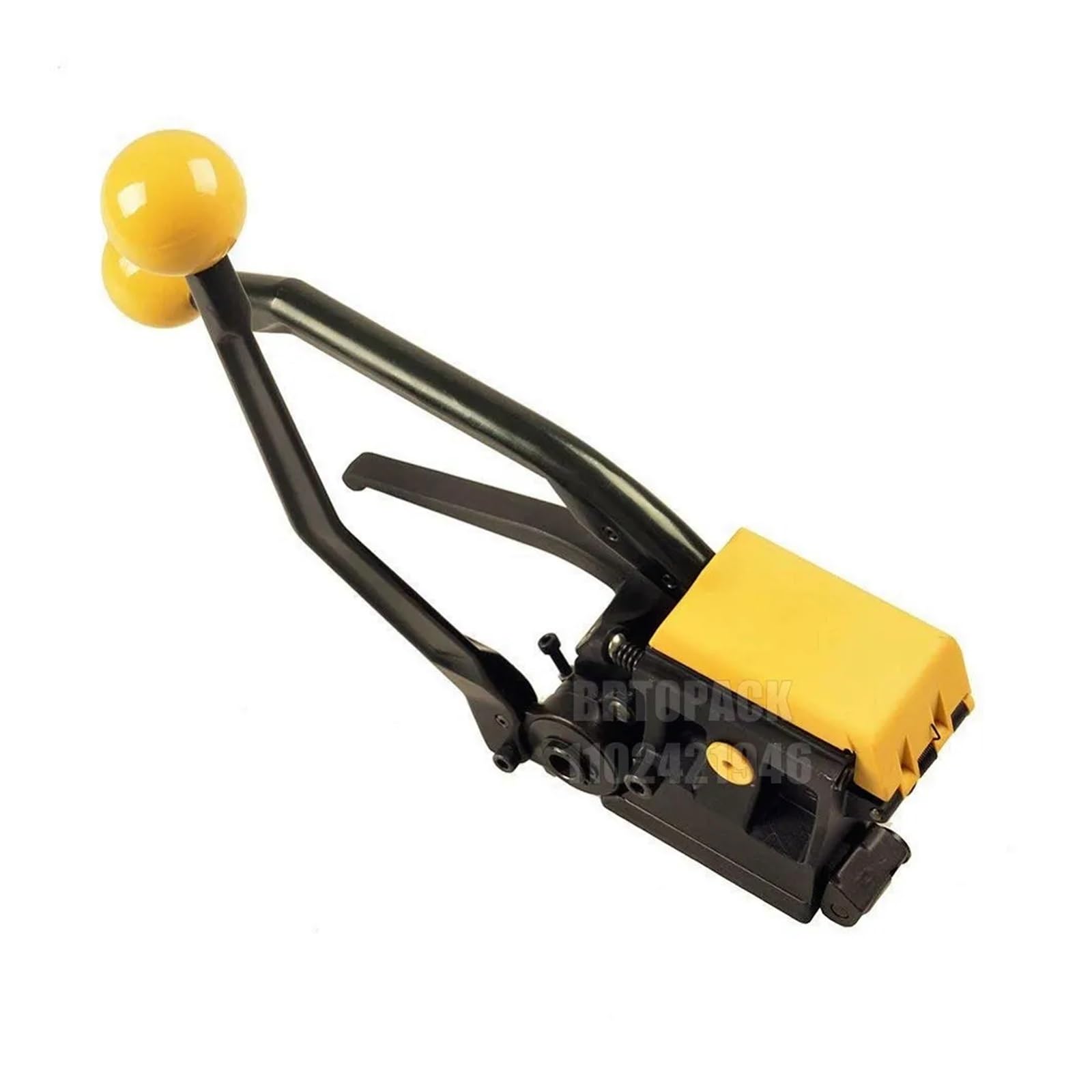 JVDDI A333 Manual Sealless Steel Strapping Machine Pallet Tool Handheld Buckle Free Belt Packing Banding 13-19MM(13MM)
