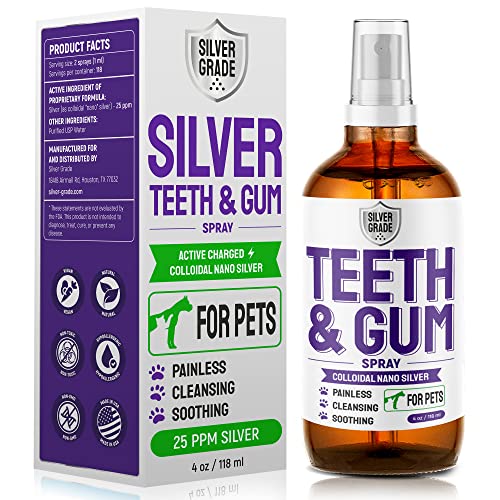 Teeth-Gum-Spray-for-Dogs-and-Cats--Dental-Formula-for-Dog-Mouth-Rinse-Cat-Mouth-Care--Cat-Dog-Fresh-Breath-Clean-Teeth-No-Pain-Or-Burning--Dog-Plaque-and-Tartar-Remover-4-Oz - Cucciolini Doodles   Teeth-Gum-Spray-for-Dogs-and-Cats--Dental-Formula-for-Dog-Mouth-Rinse-Cat-Mouth-Care--Cat-Dog-Fresh-Breath-Clean-Teeth-No-Pain-Or-Burning--Dog-Plaque-and-Tartar-Remover-4-Oz