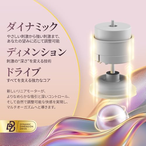 Womanizer Next Duo ラビットバイブ 女性用 | 14段階バイブレーション＆吸引 10パターン | デュアルモーター ディルド アダルトグッズ | 静音 クリトリス＆Gスポット刺激 ブラック - 画像5