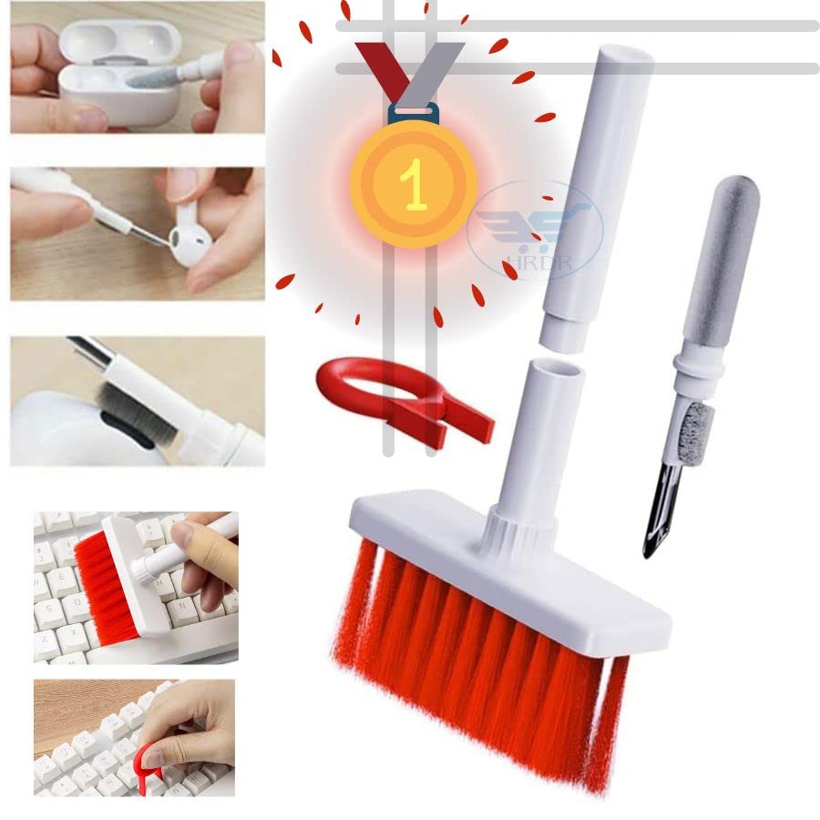 HRDR 5 in 1 Keyboard & Airpods Pro Laptop Cleaner Kit,Keyboard Cleaning Brush kit, Electronics Cleaner Tools Kit, Cleaning Pen for Earpods Cleaner Soft Brush, , Earphone Case, Earbud & Phone Multifunction Cleaner Pen Kit.-picture-21