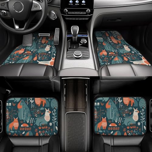 Tapis de sol de voiture scandinave pour les trajets en famille et sorties nature
