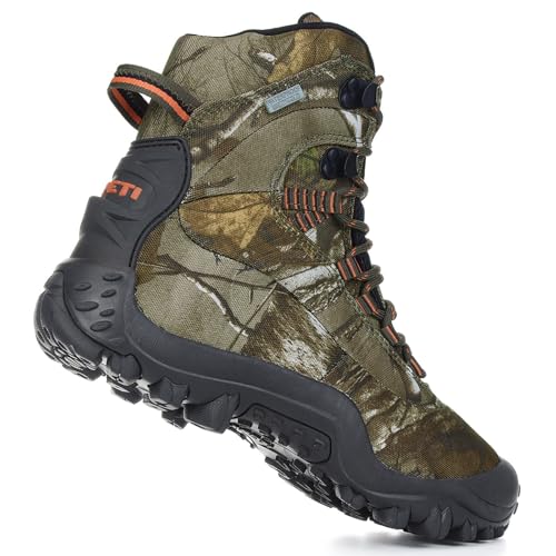 XPETI Women's Thermator Mid High-Top Hiking Boot Comfortable Work Boots Camouflage 10.5 - Thumbnail 5