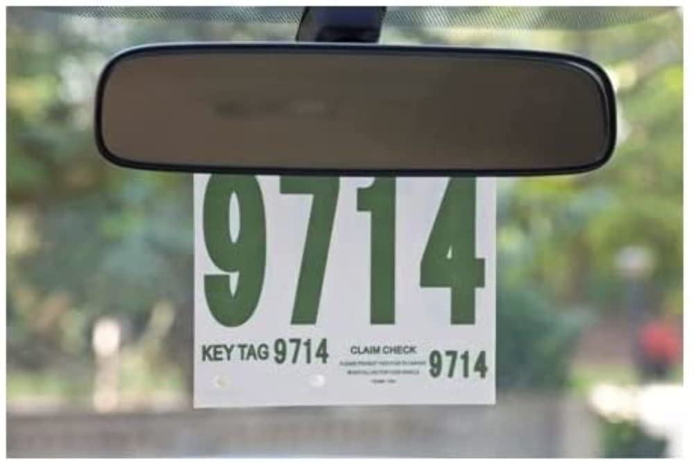 Slip-N-GripFB-P9933-51 Service Dispatch Numbers Series 1000-1999 7.5Inx6.5In 1000/Box