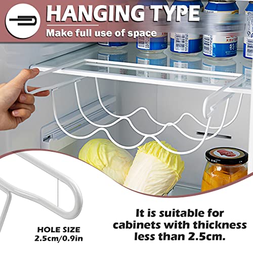 LNQ LUNIQI Refrigerator Wine Rack Water Bottle Holder Stackable Drink Bottles Shelf Wine Storage Display Stand for Refrigerator, Kitchen Cabinet, Bar - Thumbnail 4