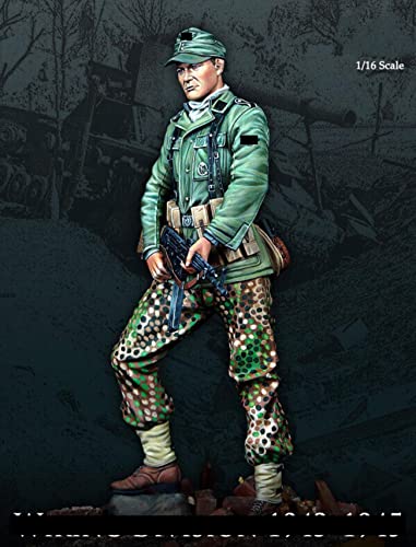 Kit de figura modelo de resina 1/16 sin ensamblar ni pintar miniatura 3